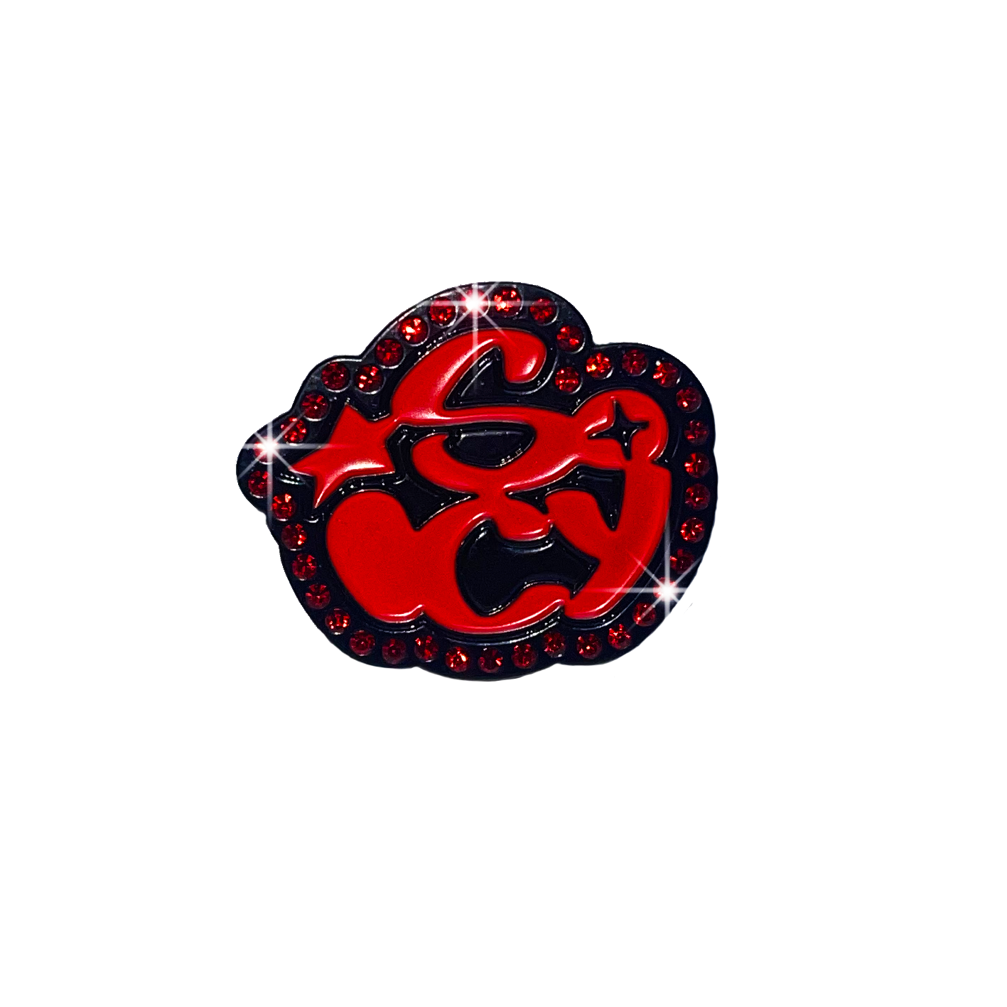 SoIcy Hat Pin (Red & Black)